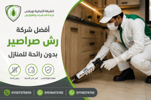 افضل شركة رش صراصير بدون رائحة للمنازل معالجة المطبخ