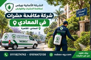 شركة مكافحة حشرات في المعادي